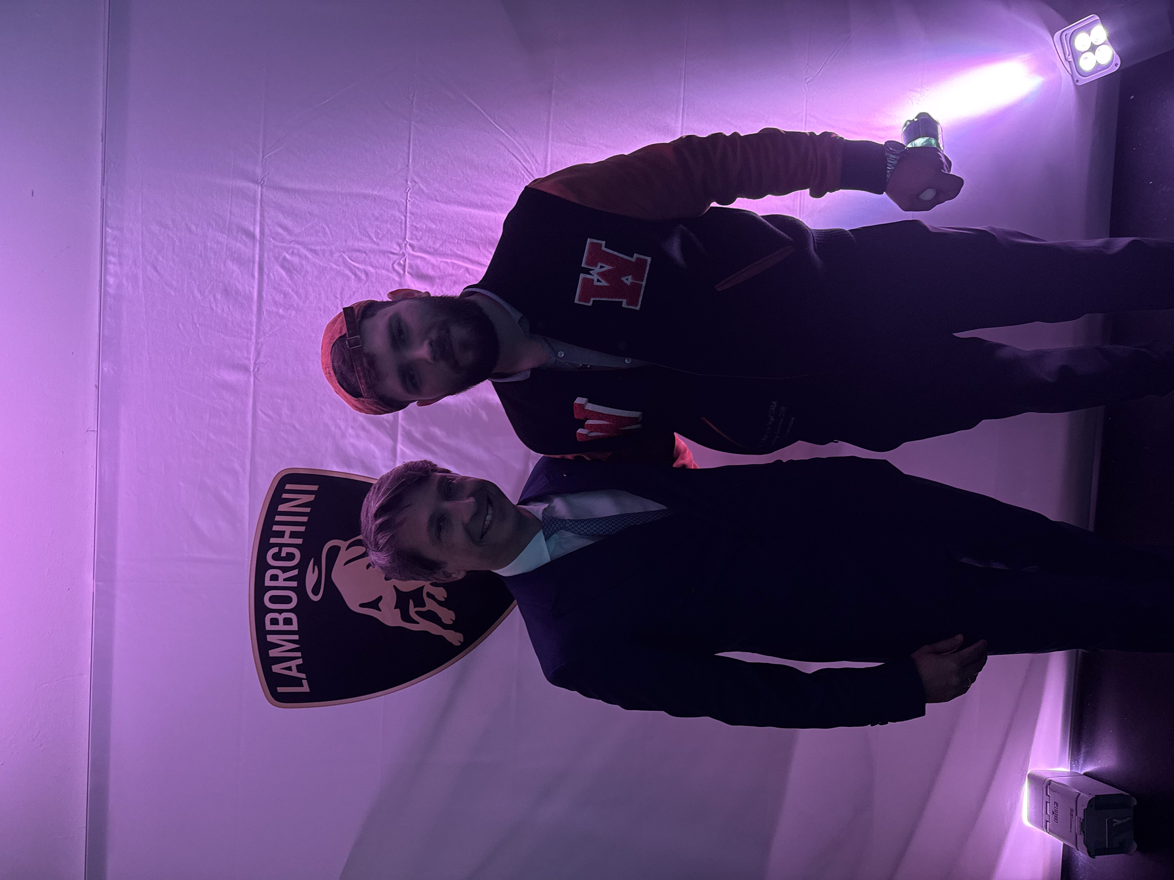 With Lamborghini Americas CEO Andrea Baldi